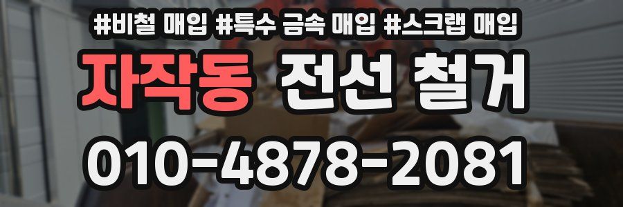 자작동 전선 철거