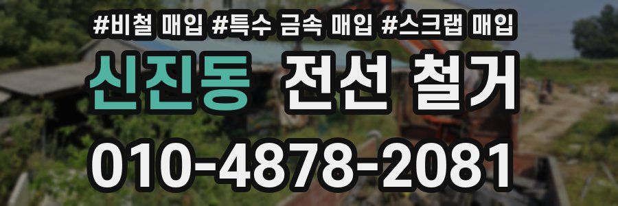 신진동 전선 철거