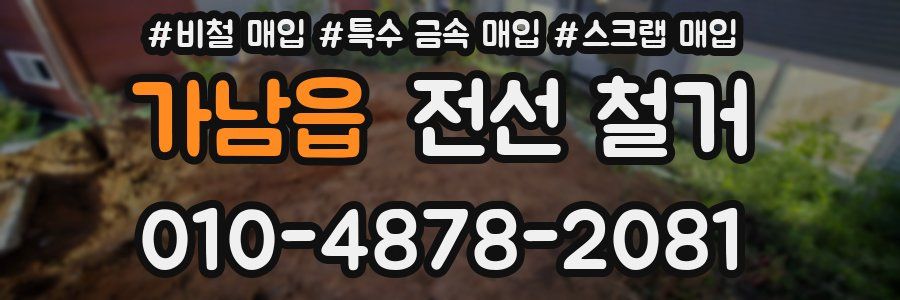가남읍 전선 철거