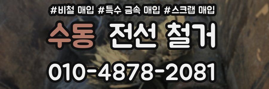 수동 전선 철거