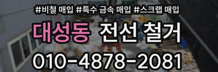 대성동 전선 철거