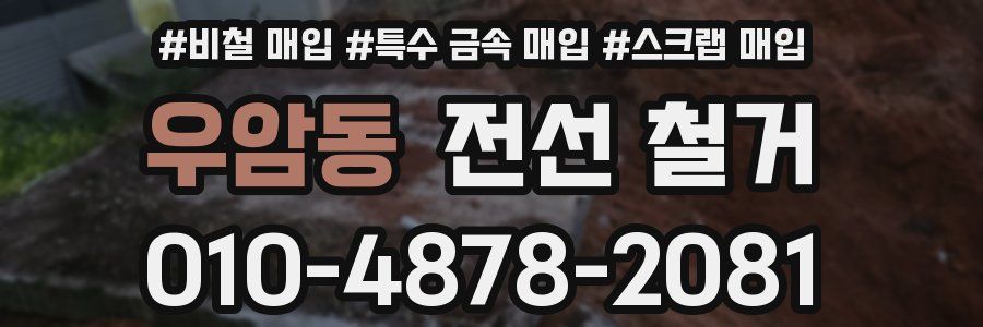 우암동 전선 철거