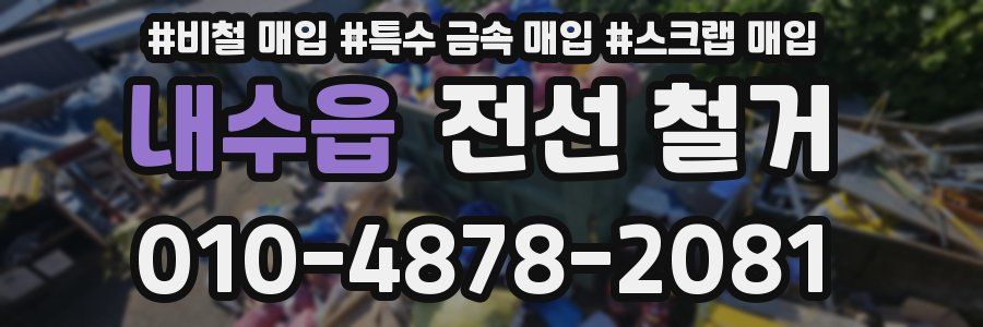 내수읍 전선 철거