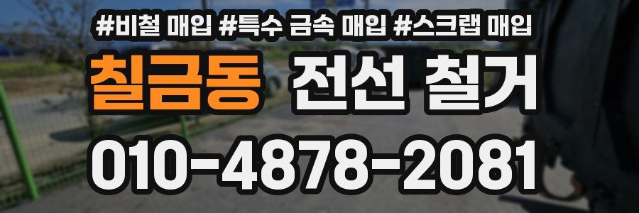 칠금동 전선 철거