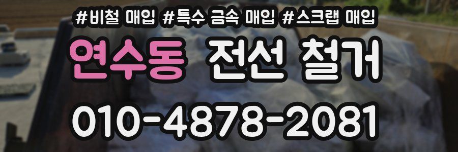 연수동 전선 철거