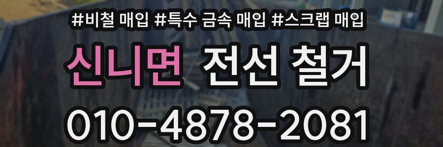 신니면 전선 철거