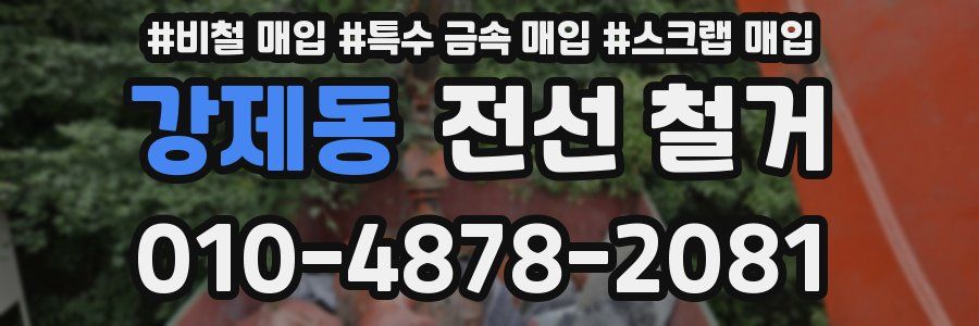 강제동 전선 철거