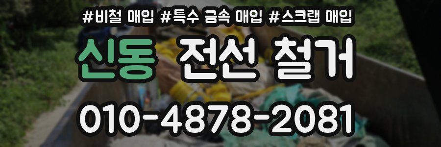 신동 전선 철거