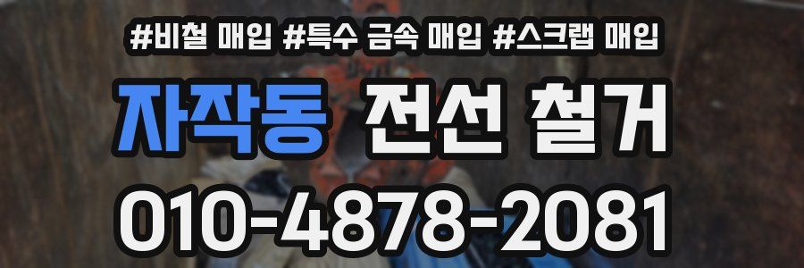 자작동 전선 철거