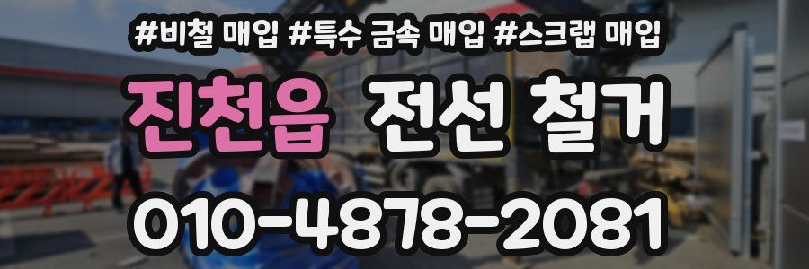 진천읍 전선 철거