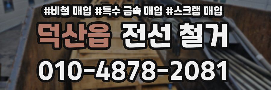 덕산읍 전선 철거