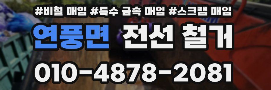 연풍면 전선 철거