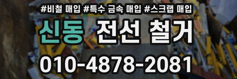 신동 전선 철거