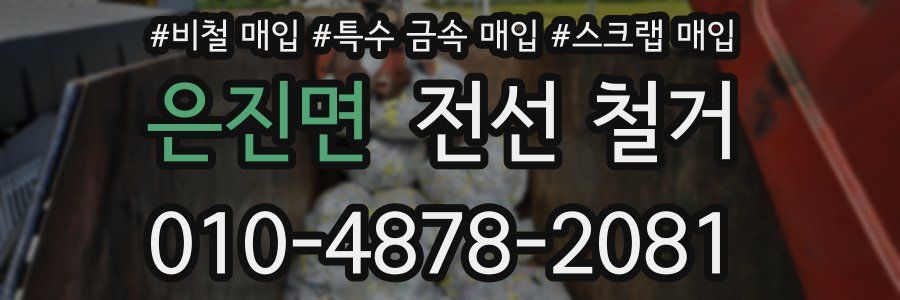 은진면 전선 철거