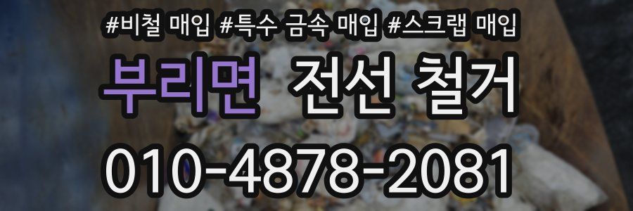 부리면 전선 철거
