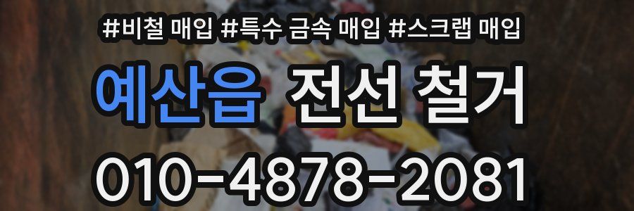 예산읍 전선 철거