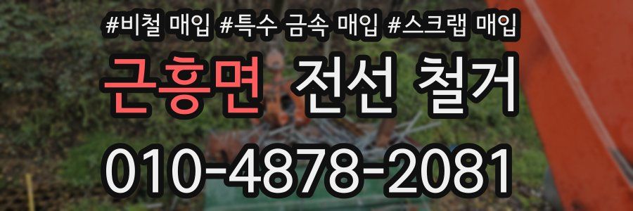근흥면 전선 철거
