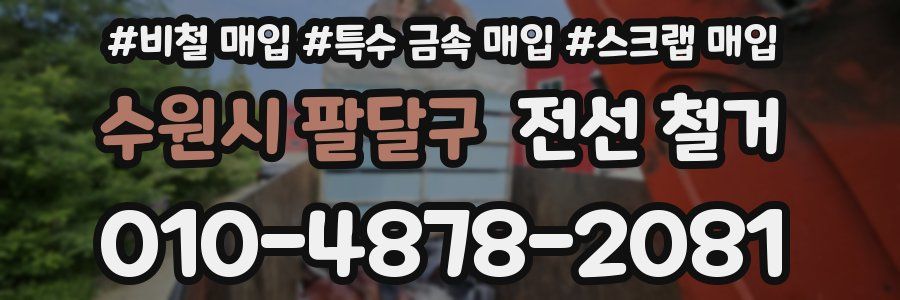 수원시 팔달구 전선 철거