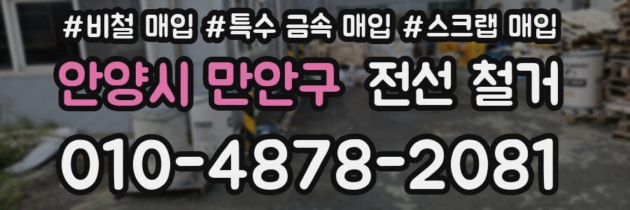 안양시 만안구 전선 철거