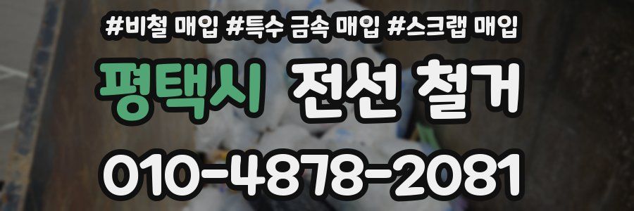 평택시 전선 철거