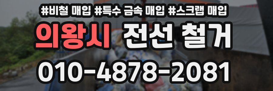 의왕시 전선 철거