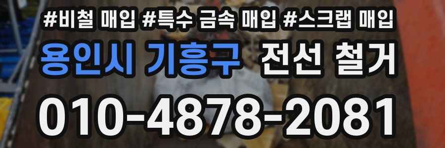 용인시 기흥구 전선 철거