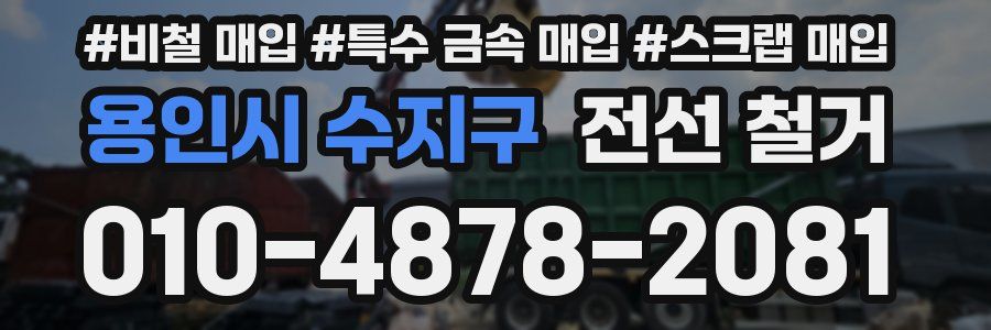 용인시 수지구 전선 철거