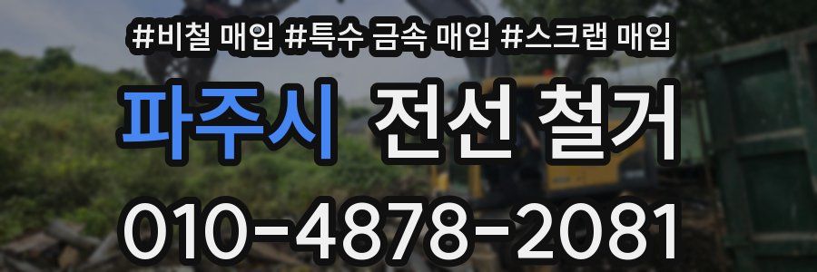 파주시 전선 철거