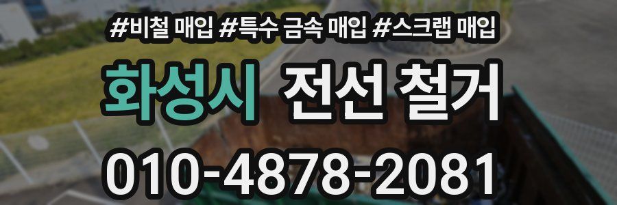 화성시 전선 철거