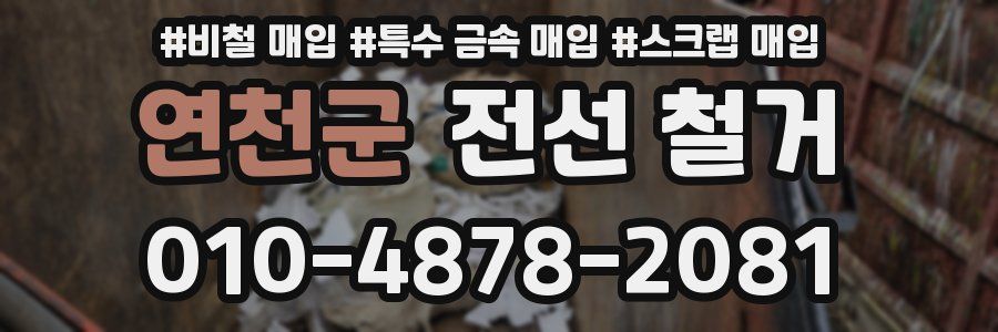 연천군 전선 철거