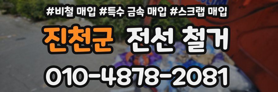 진천군 전선 철거