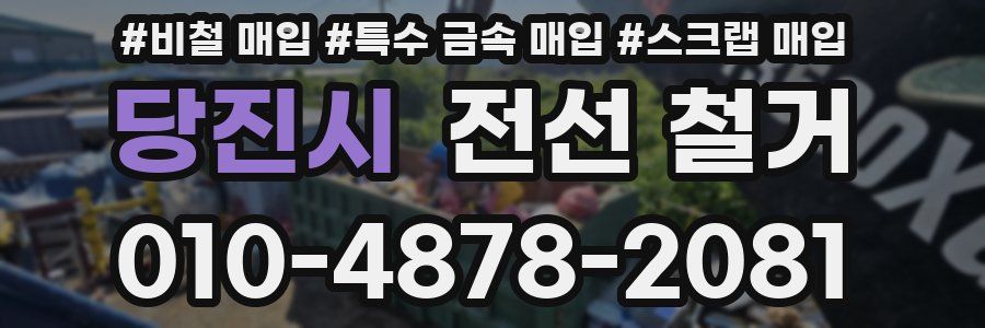 당진시 전선 철거