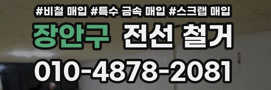 장안구 전선 철거