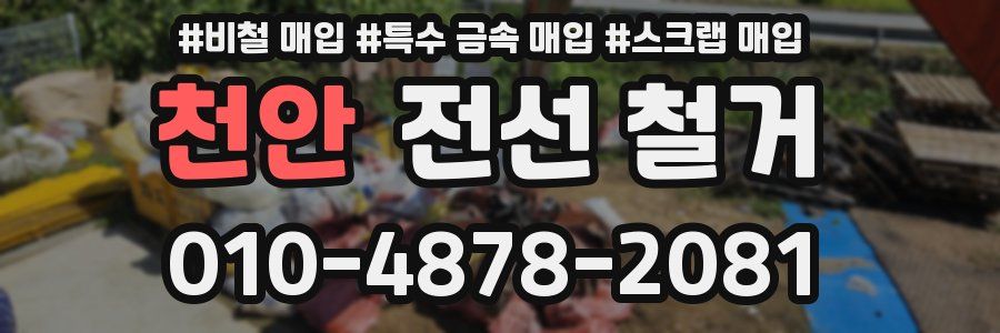 천안 전선 철거