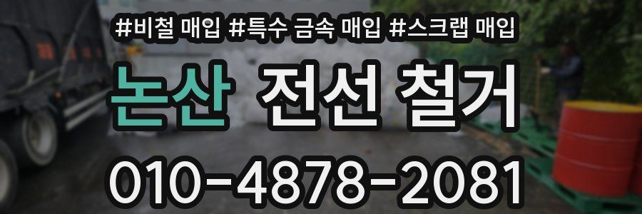 논산 전선 철거