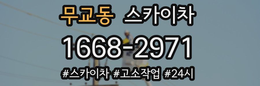 무교동 스카이차