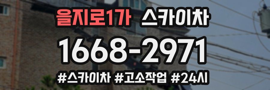 을지로1가 스카이차