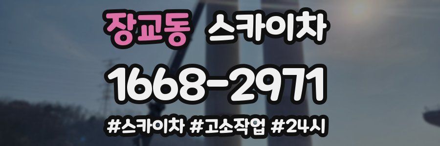 장교동 스카이차