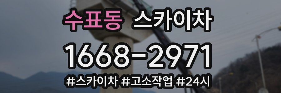 수표동 스카이차