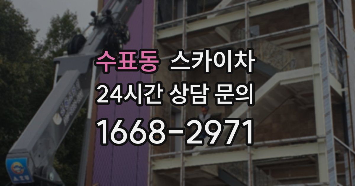 수표동 스카이차