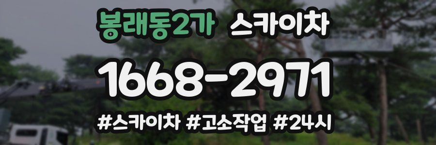 봉래동2가 스카이차