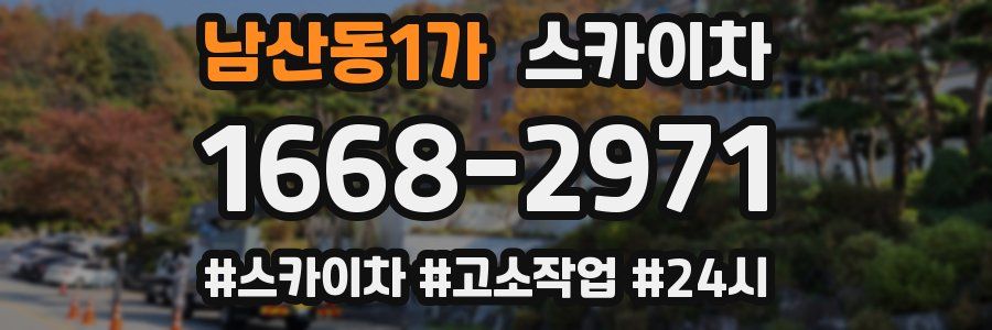 남산동1가 스카이차