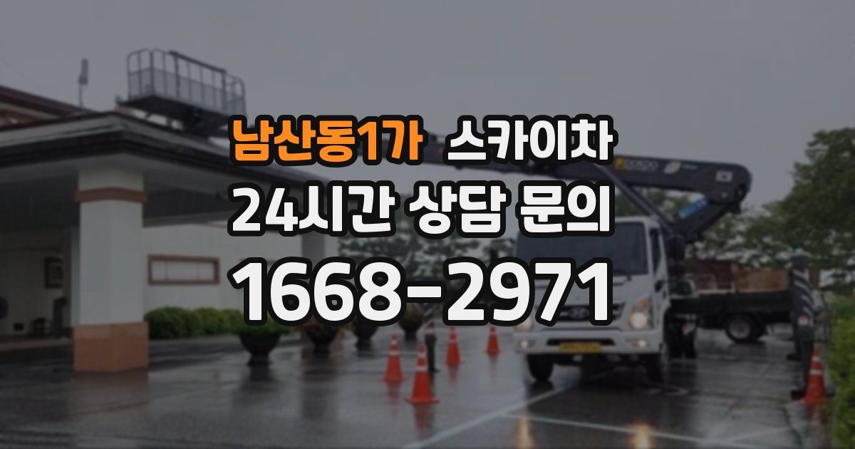 남산동1가 스카이차