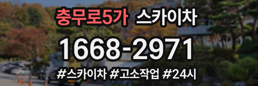 충무로5가 스카이차