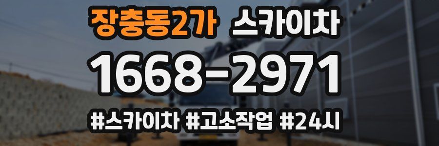 장충동2가 스카이차