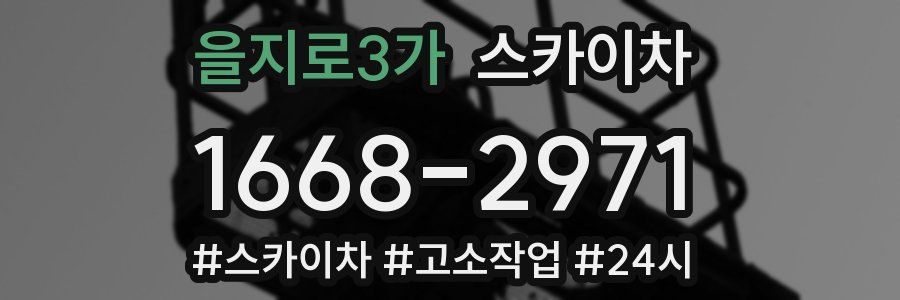 을지로3가 스카이차