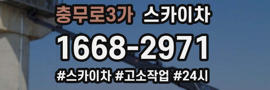 충무로3가 스카이차