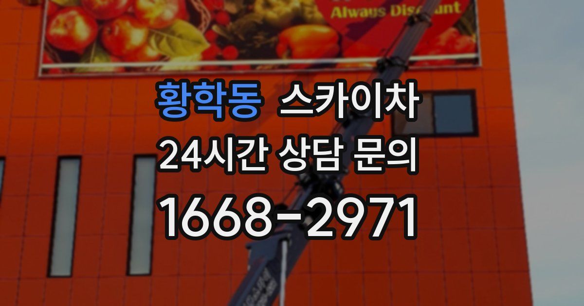 황학동 스카이차