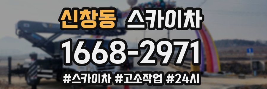 신창동 스카이차