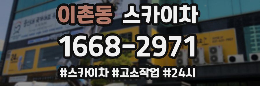 이촌동 스카이차